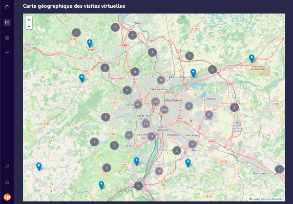 Cartographie du logiciel Spherik Cartographie du logiciel Spherik